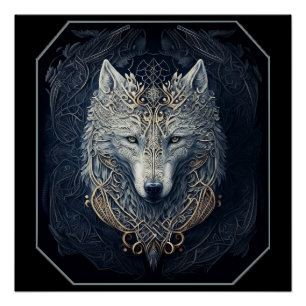 Póster Fenrir, Criança de Loki