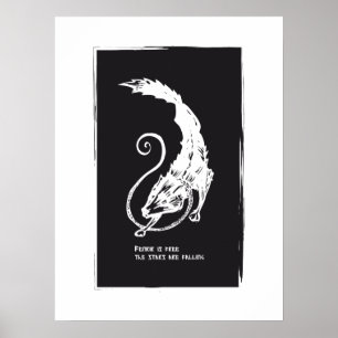 Poster Fenrir Fenris é um cão livre mitologia viking nórd