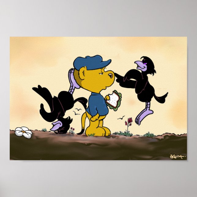 Póster Ferald & The Pesky Crows (Frente)