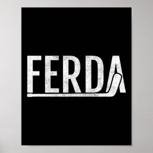Poster Ferda Para o Hóquei dos Rapazes