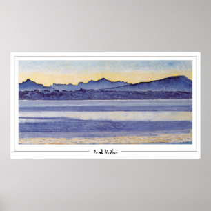 Poster Ferdinand Hodler Zedign Cartaz de Arte #166