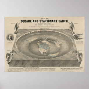 Póster Ferguson Map