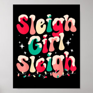 Poster Feriado de Natal da Garota Dormente