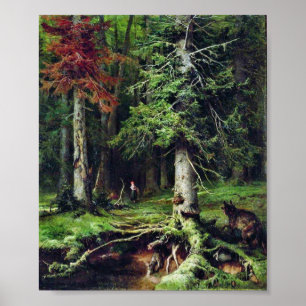 Poster Feriado de Rodkäppchen Chapeuzinho Vermelho