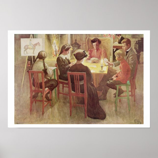 Póster Feriados de Natal, pub. no "Lasst Licht Hinin" (" (Frente)