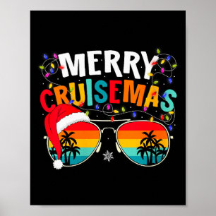 Poster Férias de Natal Cruzeiro Navio de Cruzeiro Cruisin