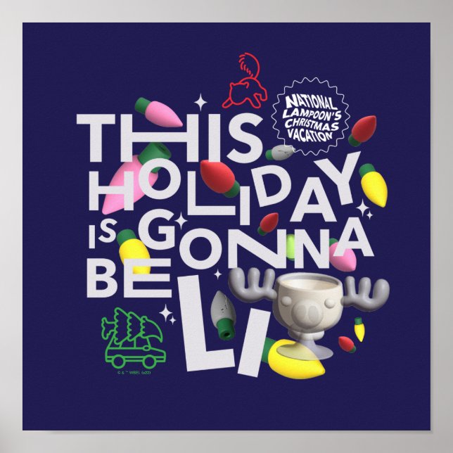 Poster Férias de Natal | Este Feriado Estará Fora (Frente)