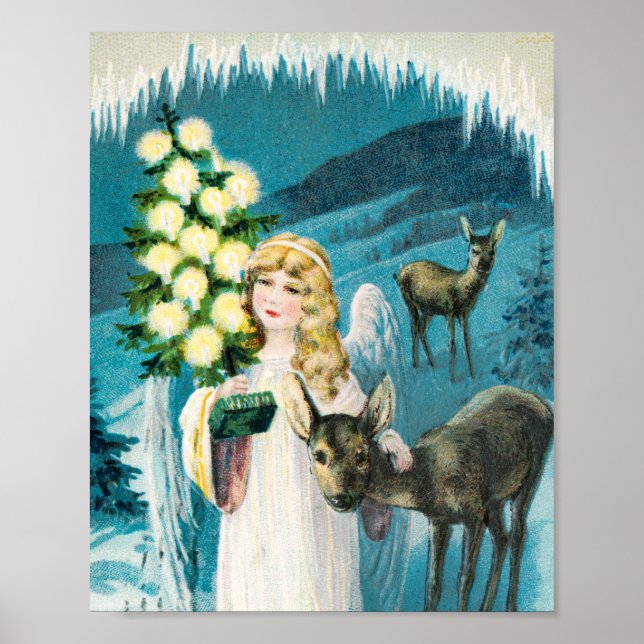 Poster Férias de Natal Feliz (Frente)