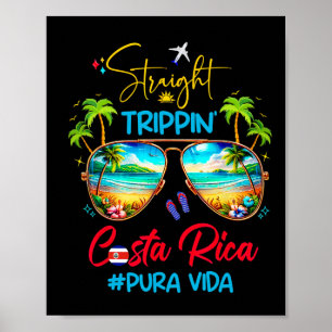 Poster Férias de Verão em Costa Rica Straight Trippin Pur