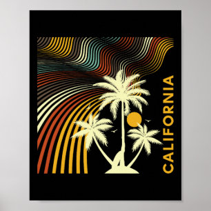 Poster Férias de Verão, Sol, Surf na Califórnia