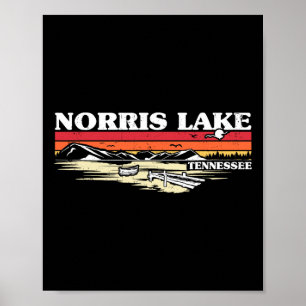 Poster Férias do Lago Norris no Barco de Pesca