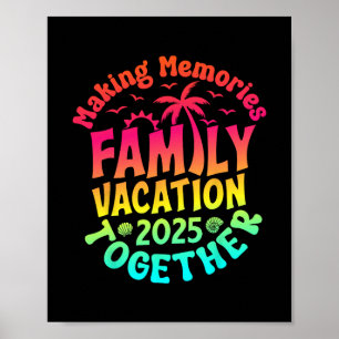 Poster Férias em Família 2025 Vibes de Reunião Familiar C