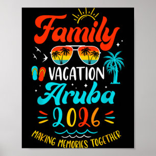 Poster Férias em Família 2026 Aruba Correspondência Féria