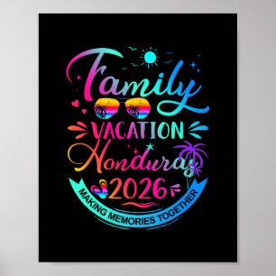 Poster Férias em Família em Honduras 2026 Presente de Pal