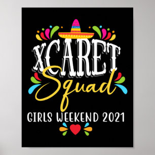 Poster Férias em Família no México Camiseta Divertida de