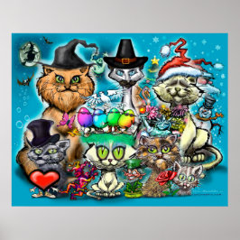 Poster Férias Felizes