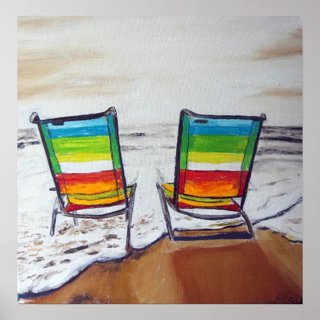 Poster Férias Felizes (Frente)