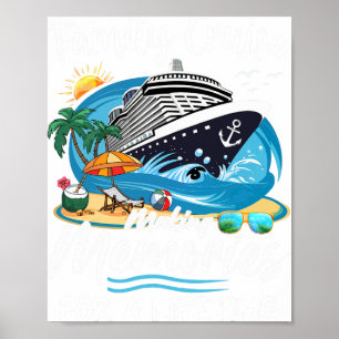 Poster Férias Férias de Cruise Férias Correspondentes.
