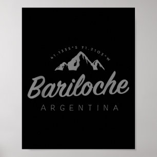 Poster Férias na Montanha Bariloche Esqui Argentina
