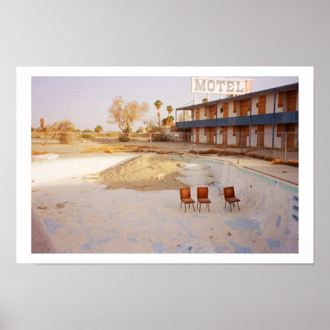 Póster Férias: Relaxe o Vamos na Piscina! (Frente)