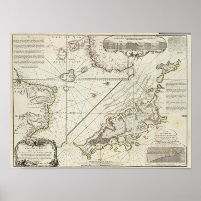 Póster Fernand de Noronha Island (Frente)