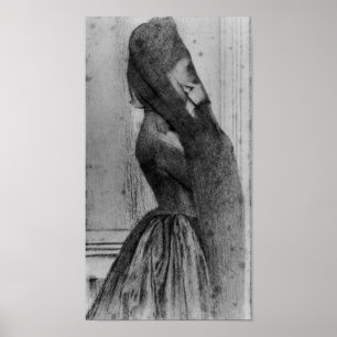 Póster Fernand Khnopff - o véu