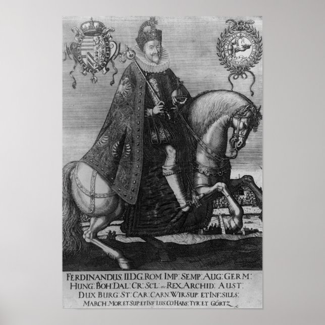 Póster Fernando II, Santo Imperador Romano (Frente)
