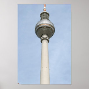 Poster Fernsehturm Berlin