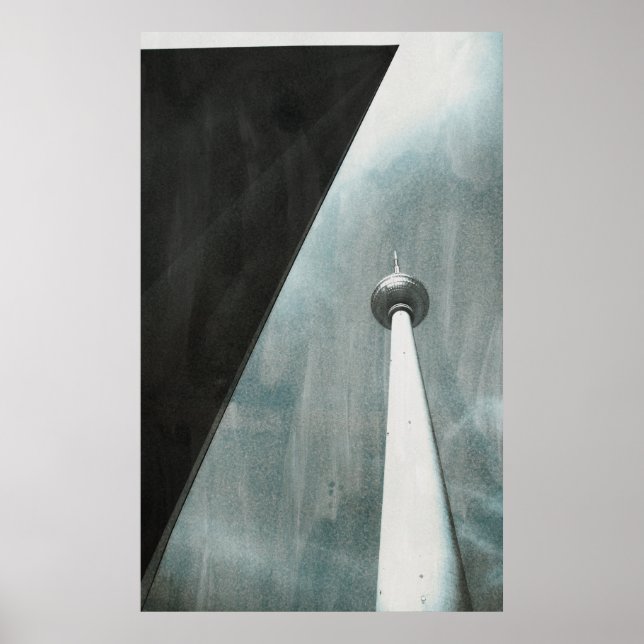 Póster Fernsehturm Berlin Art (Frente)