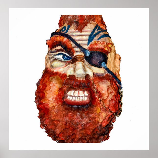 Poster Feroz Viking Escandinavo (Frente)