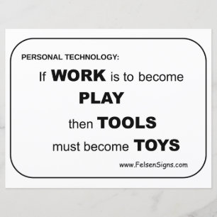 Poster - Ferramentas / Brinquedos