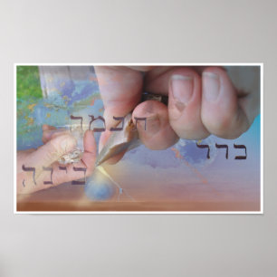 Poster Ferramentas de pedra antigas