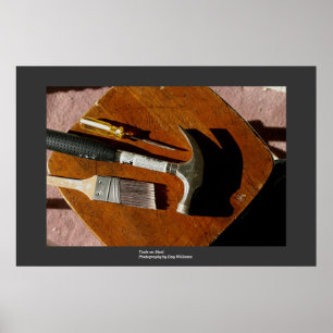 Póster Ferramentas no Stool