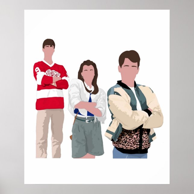 Poster Ferris Bueller Art (Frente)