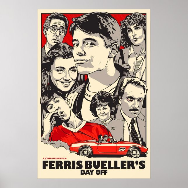 Poster Ferris Bueller Day Off (Frente)