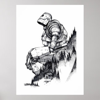 Poster Ferro gigante
