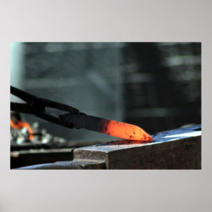 Póster Ferro Quente Na Má