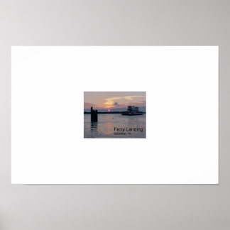 Póster Ferry Landing, Galveston TX