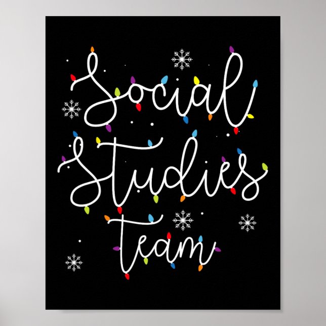 Poster Fes Leves da Equipe de Estudos Sociais de Natal Bo (Frente)