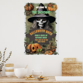 Poster Festa Assustadora de Halloween