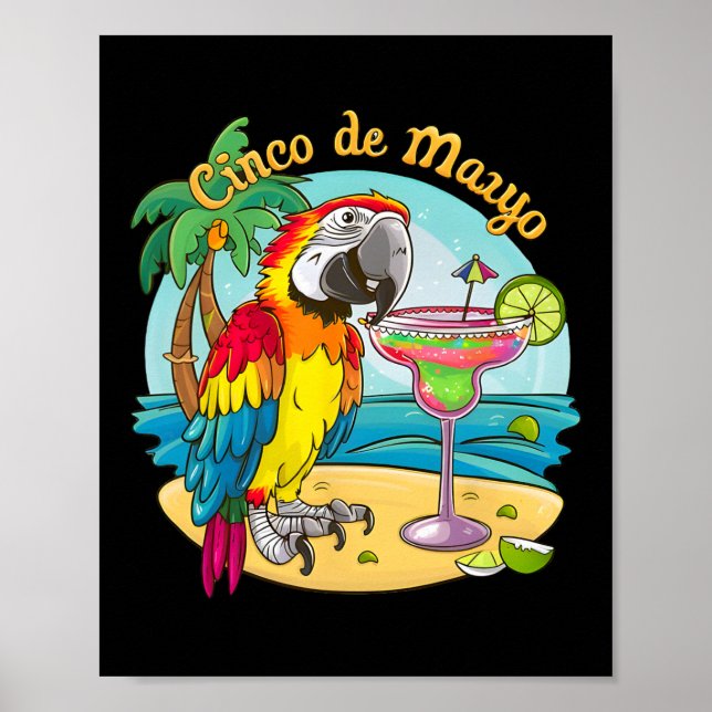 Poster Festa Cinco De Mayo (Frente)