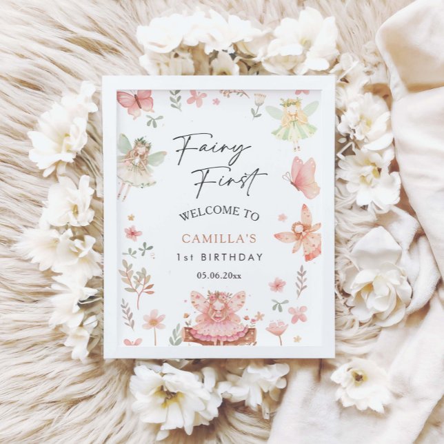 Poster Festa de aniversário Branca de Primeira Rapariga B (Criador carregado)