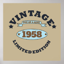 Festa de aniversário de 65ª safra personalizada