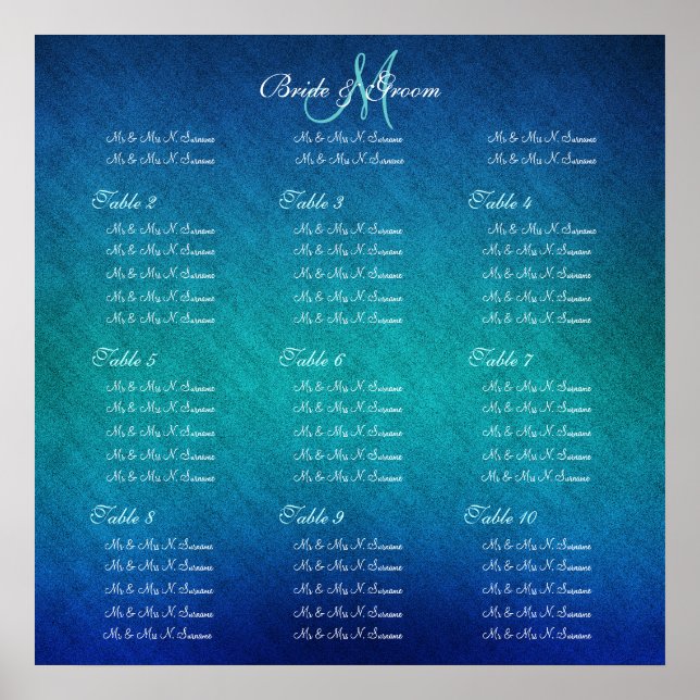 Póster Festa de aniversário de casamento do gráfico de as (Frente)