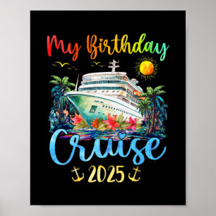 Poster Festa de Aniversário Festa no Navio de Cruzeiro 20