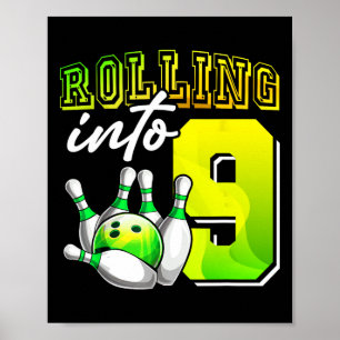 Poster Festa De boliches A Entrar Em 9.9.