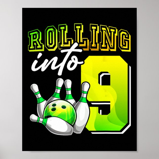 Poster Festa De boliches A Entrar Em 9.9. (Frente)