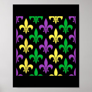 Poster Festa de Costume de Mardi Gras