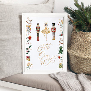 Poster Festa de fada de açúcar de cabra de cacau quente