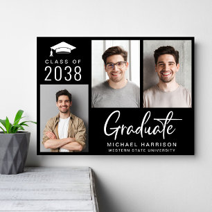 Poster Festa de formatura 3 Foto preta